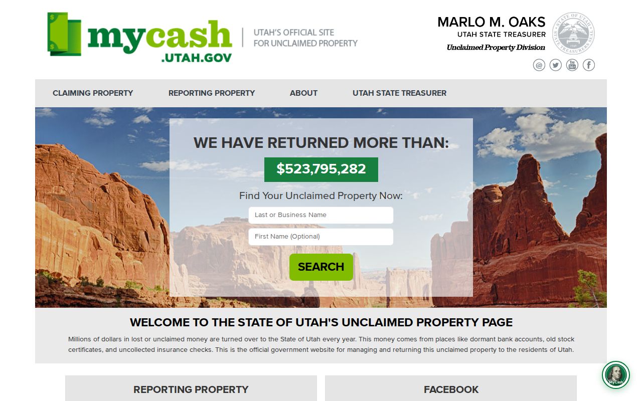 Murray people directories Utah unclaimed property name search